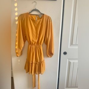 Golden Rod Dress